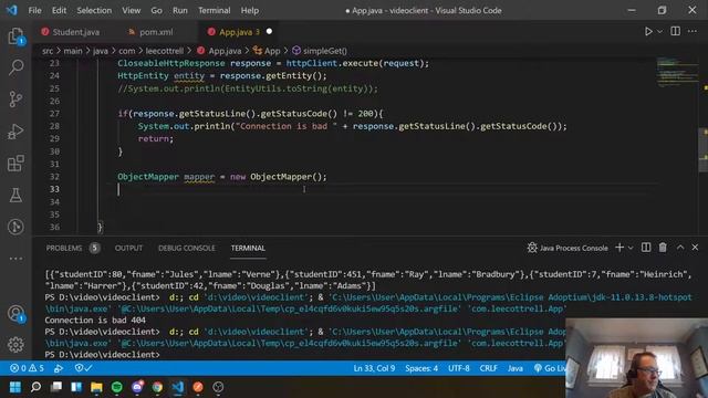 use Apache HttpClient to consume web services смотреть онлайн