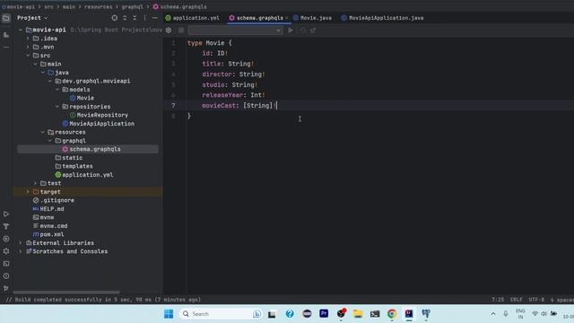 Spring Boot GraphQL Part 2 - GraphQL Types, Schema & Query Mapping смотреть онлайн