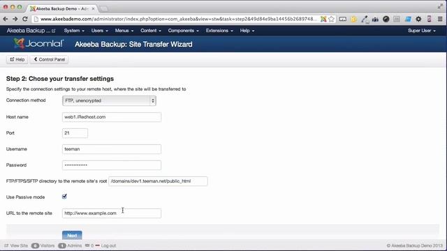 ABT09 Site Transfer Wizard - Akeeba Backup Pro смотреть онлайн