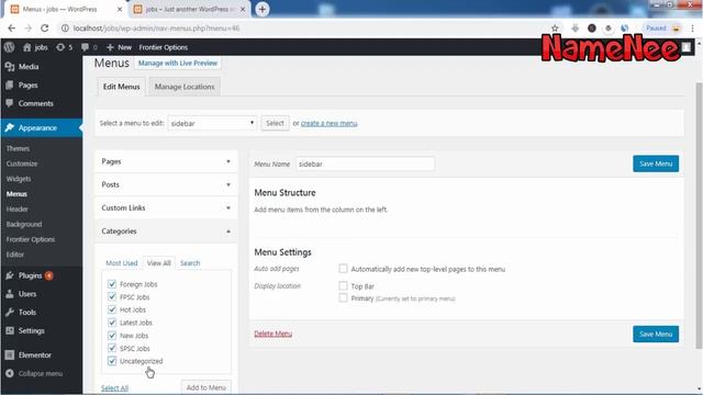 Add Sidebar Menu to WordPress in Urdu/Hindi смотреть онлайн