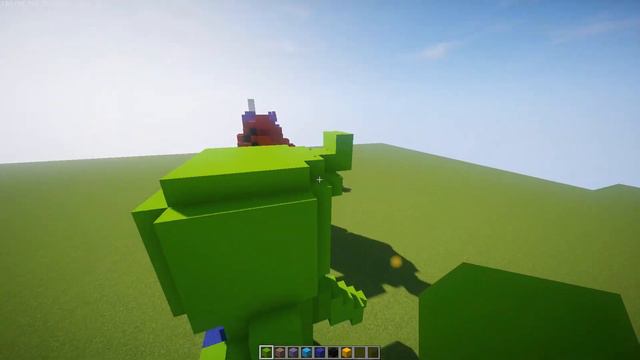 КАК ПОСТРОИТЬ ЛЕОНА ИЗ Brawl Stars в Minecraft смотреть онлайн