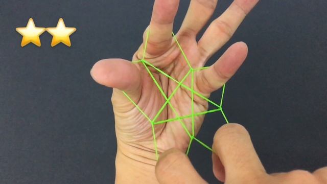 How to make a rubber band star, double stars, and triple stars with 1 rubber band trick. смотреть онлайн
