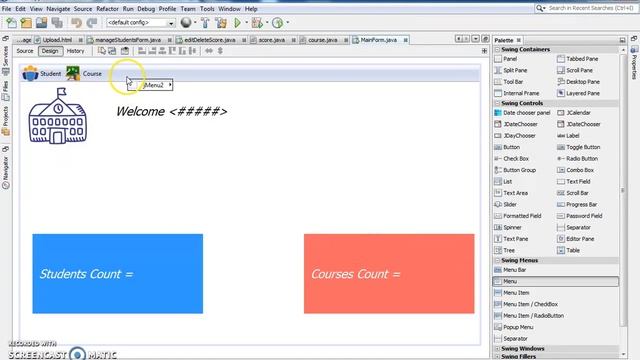 JAVA - Student Information System Project In Java Using NetBeans With Source Code | Part 32 смотреть онлайн