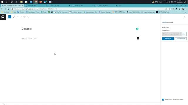 How to Create Pages on WordPress Website | Add Media Library | About Comments смотреть онлайн