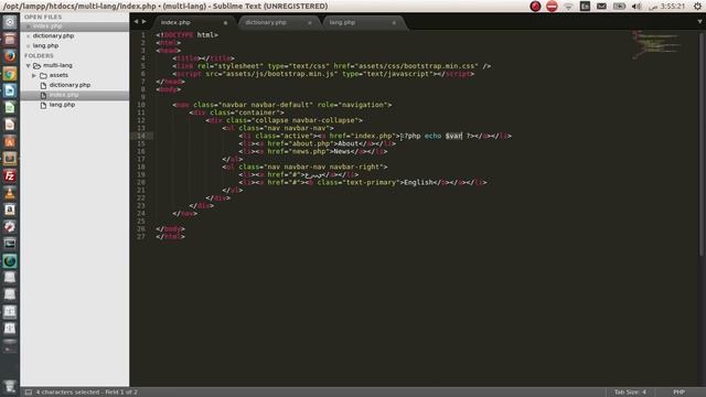 Multi-Lang Web Development - 02 Expressions Dictionary (ARABIC) смотреть онлайн