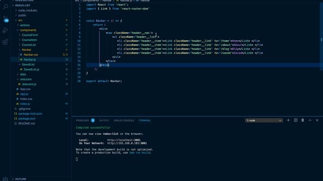 21-Redux Tutorial || Finish the Navbar смотреть онлайн
