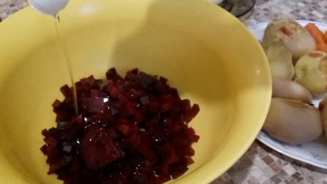 Винегрет.  Тонкости приготовления.