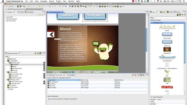 Photoshop to Android APK with Storyboard | Crank Software смотреть онлайн