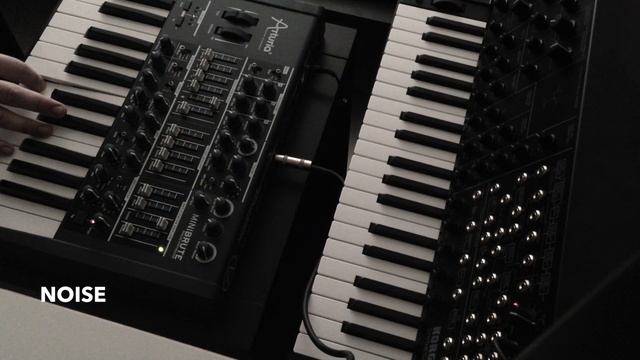 Arturia Minibrute vs Korg MS-20 Mini | Part 1: Oscillator Face-off смотреть онлайн