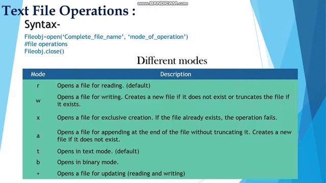 File Handling in Python||Python File Handling||Data file handling||File in Python||Text File|| смотреть онлайн