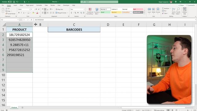 How to create barcodes in Excel [for all versions] смотреть онлайн