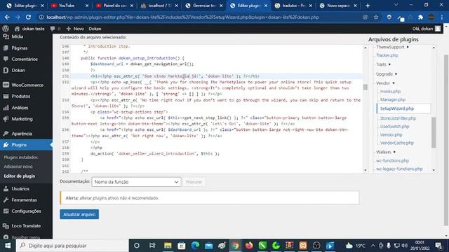 Dokan SetupWizard SetupSeller Editando e traduzindo смотреть онлайн