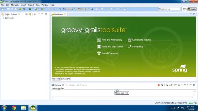 Learning Grails Tutorial | Basic Project Setup смотреть онлайн