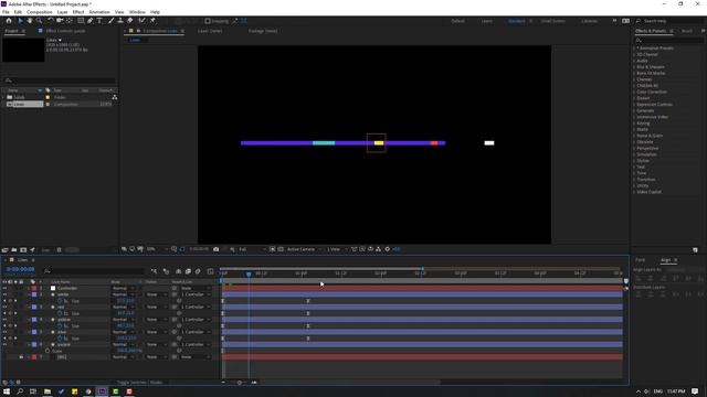 Work With Shapes and Keyframes - After Effects Tutorials смотреть онлайн