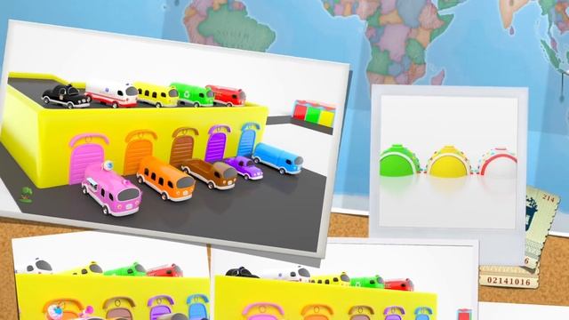 Car Wash For Kids | Learn Colors & Street Vehicle Names By Little Treehouse