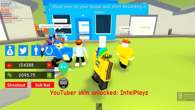 ROBLOX YOUTUBER SIMULATOR 2 *BECOME YOUTUBERS* смотреть онлайн