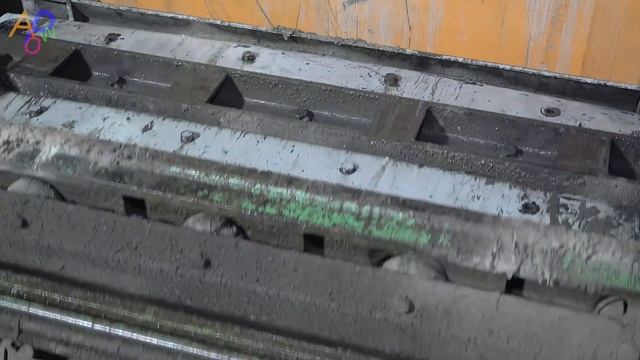 Automatic Mass Production Process of Giant Concrete Blocks. Modern Korean Concrete Factory смотреть онлайн
