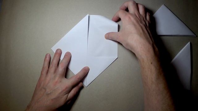 How to make a triangular origami envelope from A4 paper смотреть онлайн