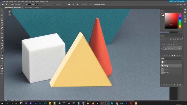 Multi-Path (Multiple Clipping Path) in Photoshop : (Basic Part-12) смотреть онлайн