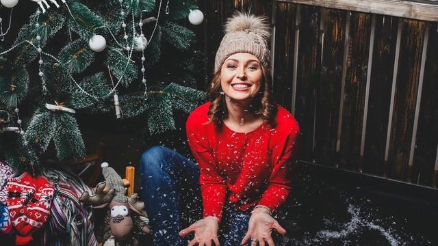 Новогодняя фотосессия. Фотограф Аурика Булгар. смотреть онлайн