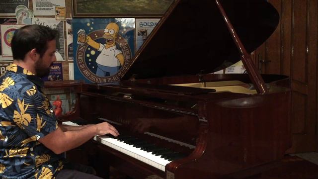 The Simpsons Theme (Piano/Cajon/Sax)