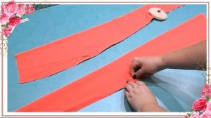 ? КАК СШИТЬ БРЮКИ С ЛАМПАСАМИ .? 1 ЧАСТЬ.