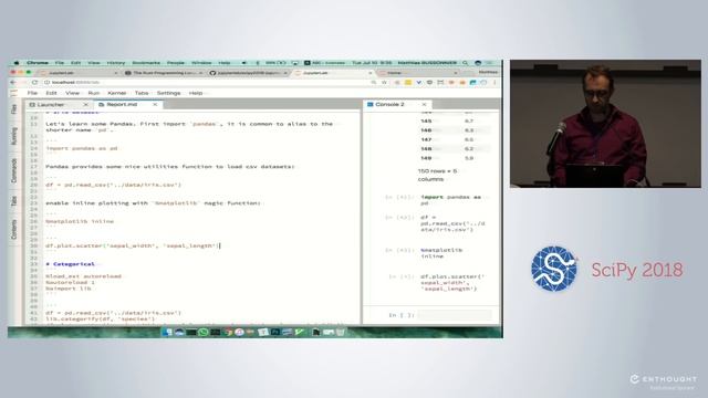 Getting Started with JupyterLab (Beginner Level) | SciPy 2018 Tutorial | Jason Grout смотреть онлайн