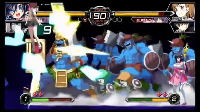 Dengeki Bunko Fighting Climax Ignition - Ako story mode смотреть онлайн