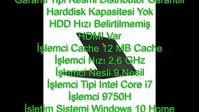 MSI GL65 9SC 042TR Intel Core i7 9750H 8GB 256GB SSD GTX1650 Windows 10 Home 15 6 FHD смотреть онлайн