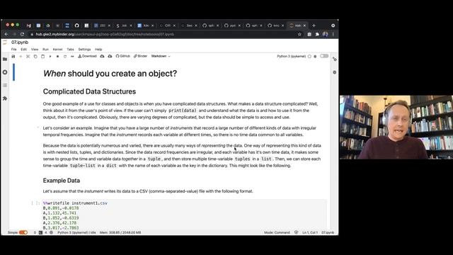 Python Tutorial Seminar Series - Object Oriented Programming смотреть онлайн