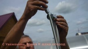 Душ на Даче ?Идеальный.  Мобильный душ BION. Обзор Распаковка, Отзывы и идеи для применения душа