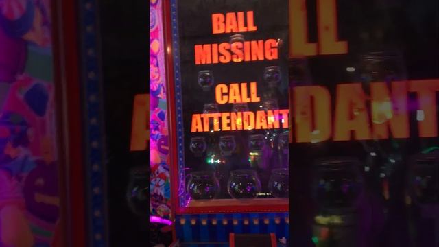 Fishbowl Frenzy arcade game error message: “Ball missing” смотреть онлайн