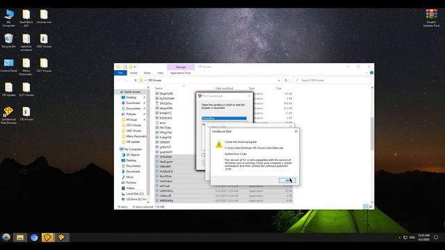 Sandboxie VS 100 Viruses смотреть онлайн