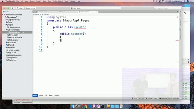 Building Blazor applications on a Mac смотреть онлайн
