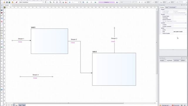 HSC Sim, Basics 1 - Drawing And Editing Flowsheets