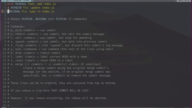 How to squash commits смотреть онлайн