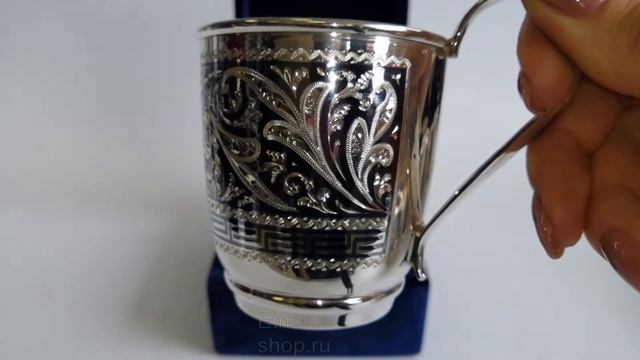 Кружка серебряная «Лето» 73-29 смотреть онлайн