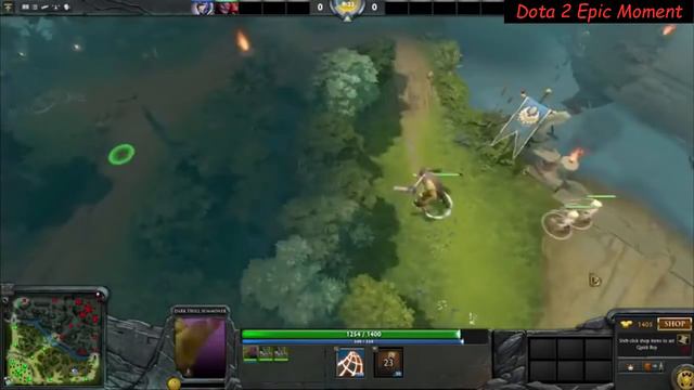 Luna Trick Jungling 18 Minute Divine - Dota 2 Epic Moments смотреть онлайн