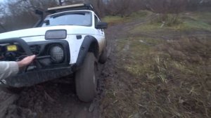 Нива на 510 сафарях Первый выезд Forward Safari 510
