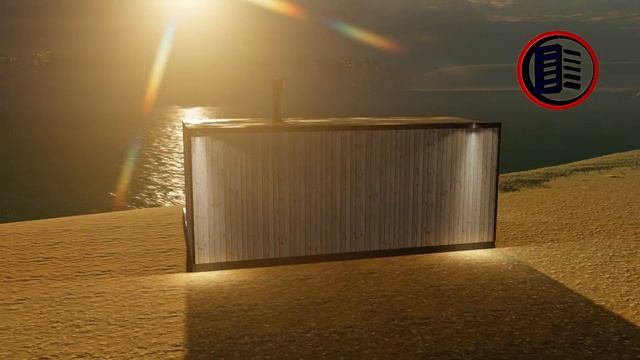 Из бытовки сделали классную баню с купелью за 200 т.р. смотреть онлайн