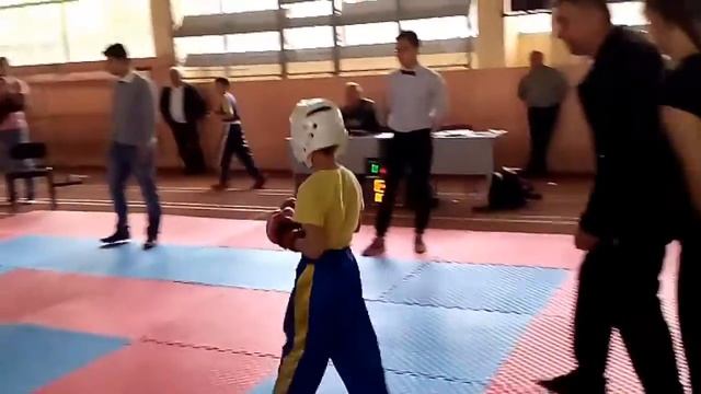 Кикбоксинг Бой Кости семи-контакт г. Харьков / Kostya's fight point-fight kickboxing Kharkiv смотреть онлайн