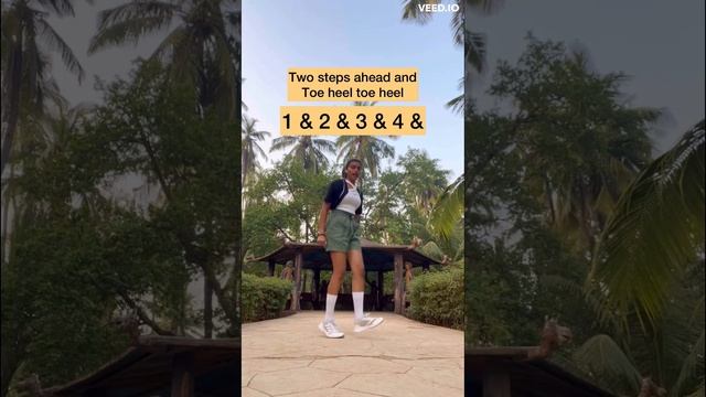 Sunshine Shuffle Dance Challenge | Tutorial | Hrshaavibes #shorts  #dancechallenge #shuffledance