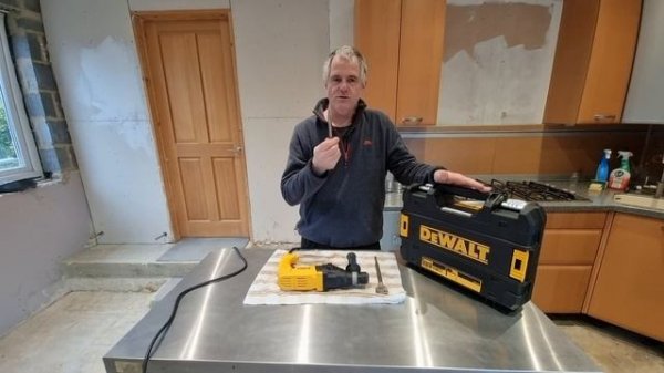 Dewalt Review Hammer Drill D25033K SDS Plus 3 Mode | DeWalt Review Chisel Drill Pieces