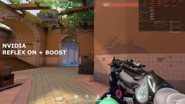 VALORANT NVIDIA REFLEX OFF VS NVIDIA REFLEX ON + BOOST смотреть онлайн
