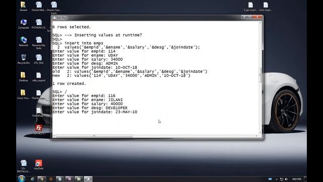 ORACLE 12C Online Training || Class - 4 || by Dinesh смотреть онлайн
