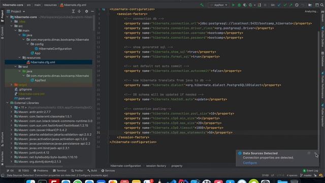 #02d - Memahami hibernate.cfg.xml | BELAJAR ORM HIBERNATE смотреть онлайн
