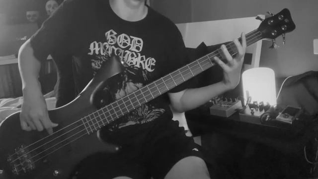 Grave - Into the Grave (Bass Cover) смотреть онлайн
