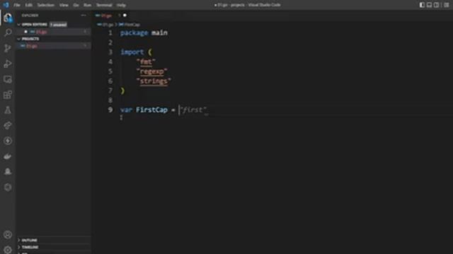 Using Golang regular expression to convert string convention || GO смотреть онлайн