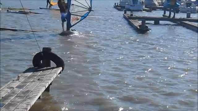 Летний отдых в Австрии. Сёрфинг на Нойзидлерзее #gidandrey.ru смотреть онлайн