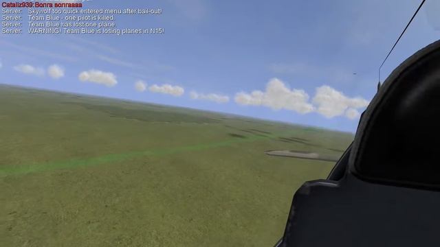 Воздушный бой. Как правильно оторваться на FW190  от преследующей Ла5